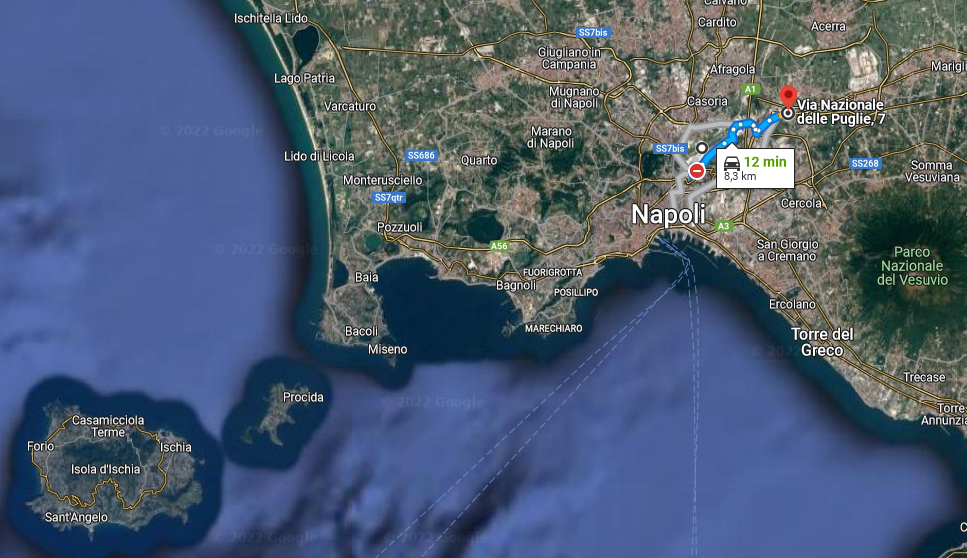 Centro Il Faro a 12 minuti dall'Aeroporto Napoli Capodichino